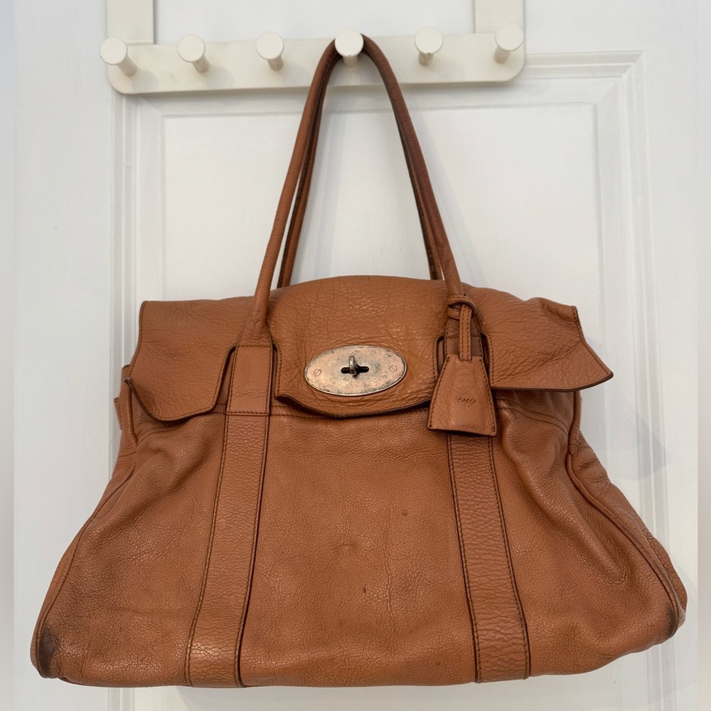 Mulberry Bayswater Tan Leather Satchel - IDEAL RESTORATION CANDIDATE